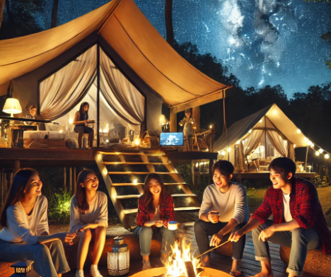 봄맞이 글램핑 캠핑 추천지