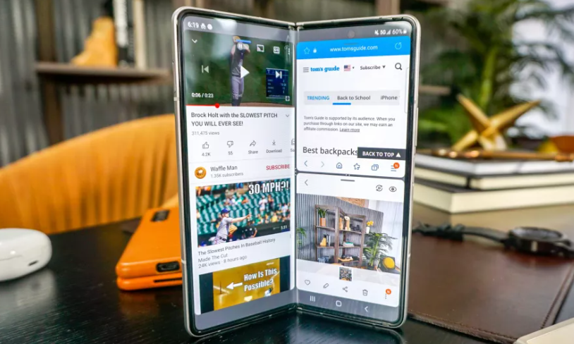 멀티태스킹 갤럭시 Z 폴드3 - 멀티태스킹