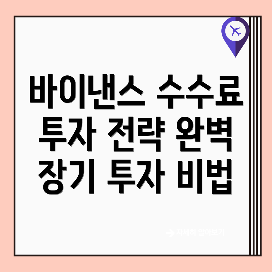 바이낸스 선물 수수료
