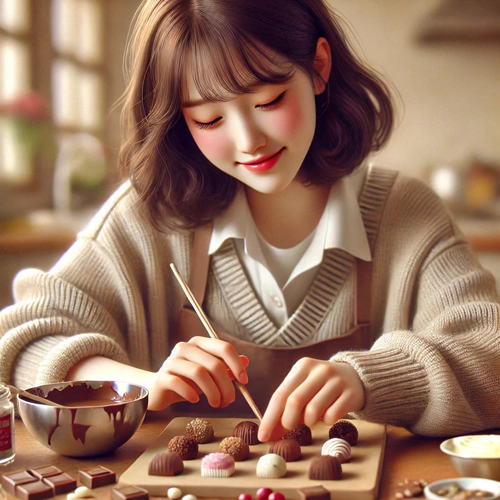 화이트데이 DIY 초코렛 만들기