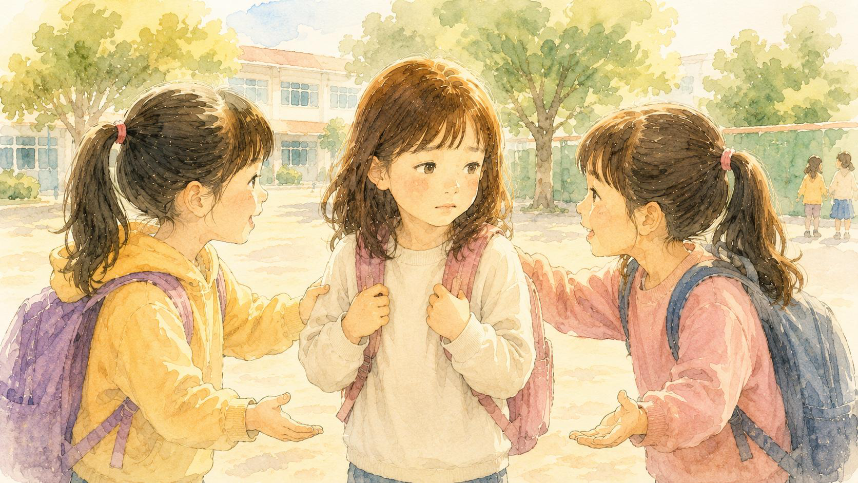 친구에게 휘둘리는 아이, 자신의 마음을 지키는 연습이 필요합니다.