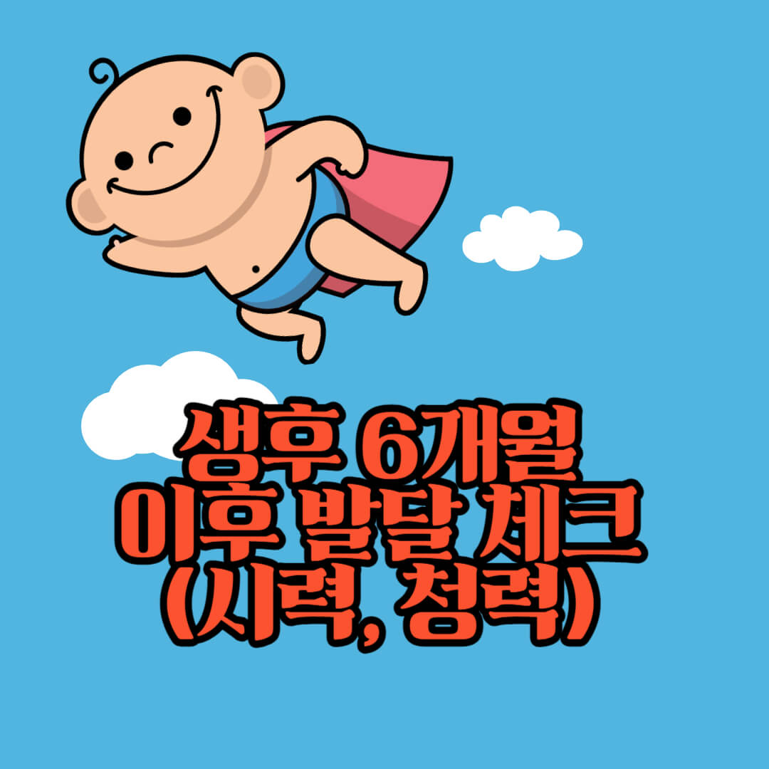 생후 6개월 발달