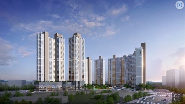 이천 부발역 에피트 분양아파트 투시도