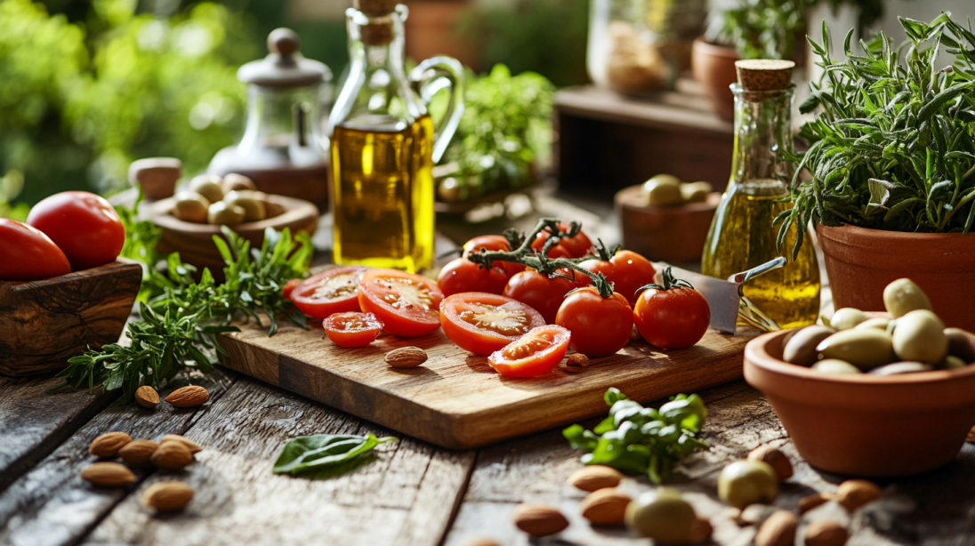 지중해식 식단과 피부 건강