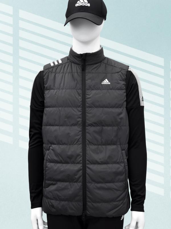 아디다스골프 남성 경량 패딩 조끼