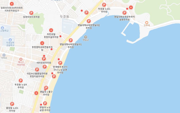 2024 포항국제불빛축제 주차장 일정 및 명당 자리 여행 정보