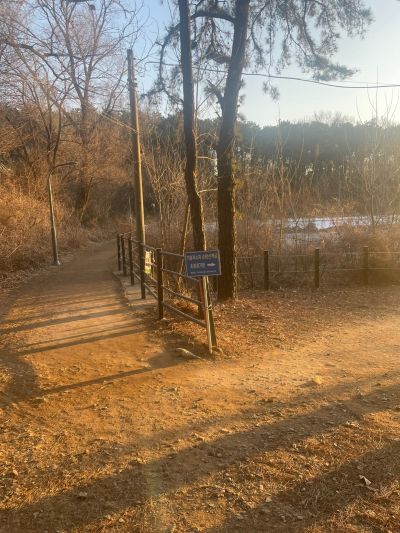 산책로 입구