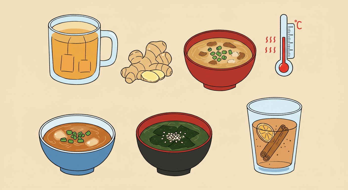 여름철 냉방병, 따뜻한 식단으로 내부부터 회복