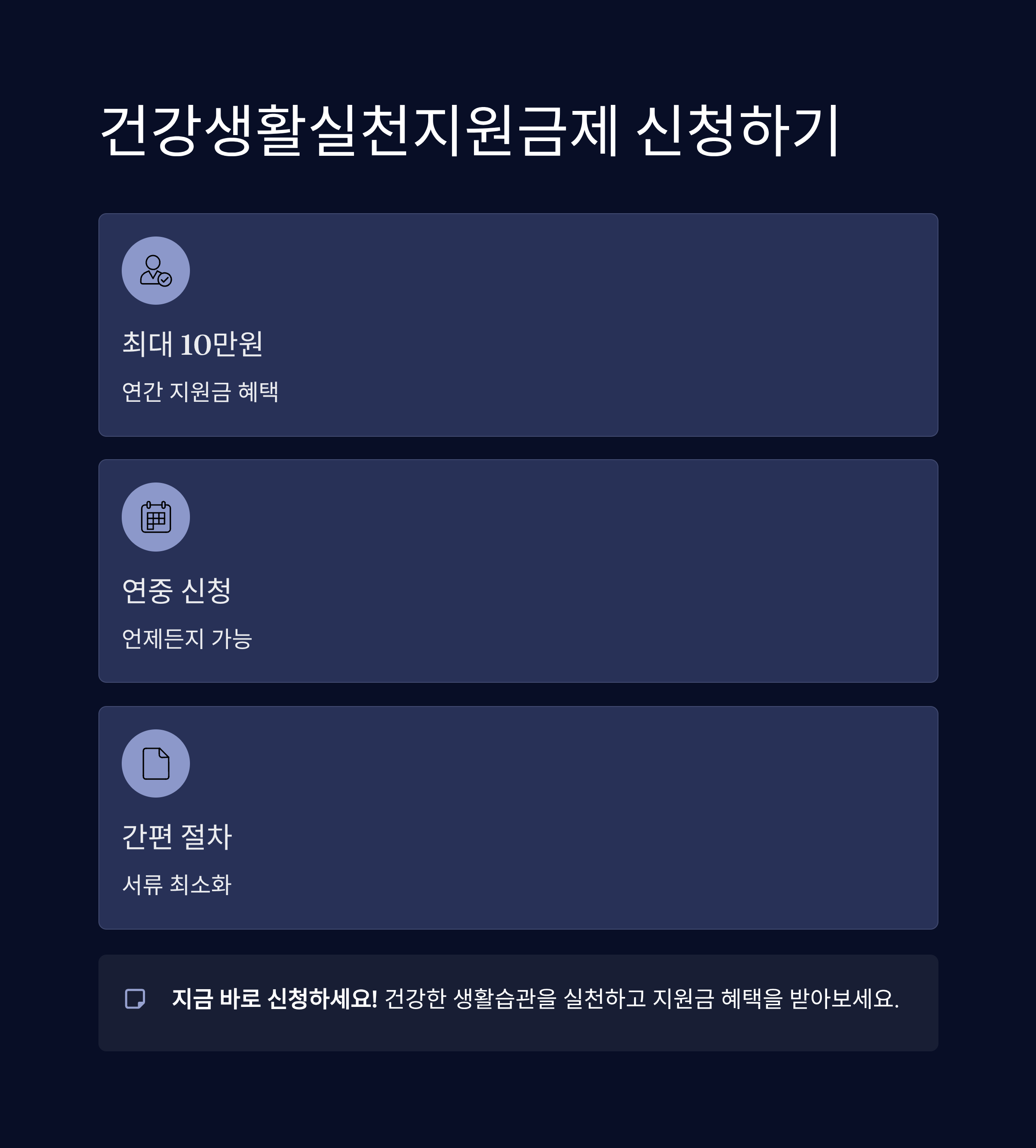 건강생활실천지원금제