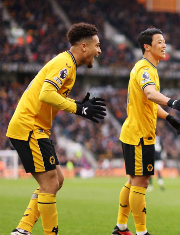 황희찬 선발 울버햄튼 11호골