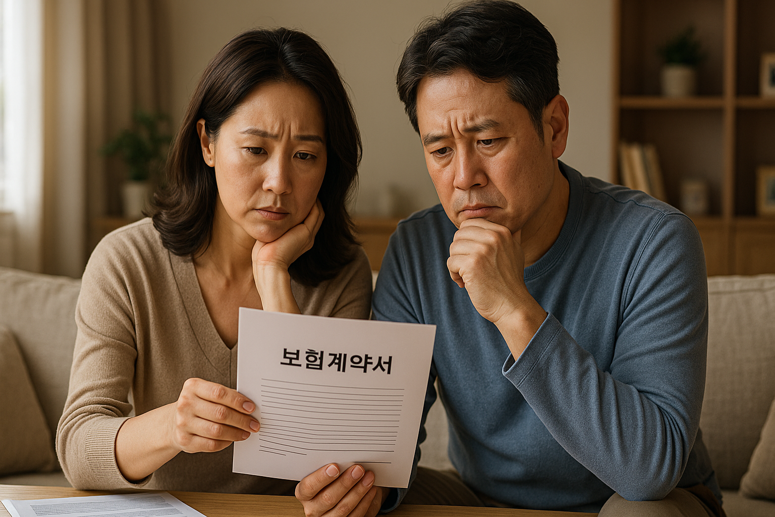 보험 중도해지 관련 보험계약서 리뷰