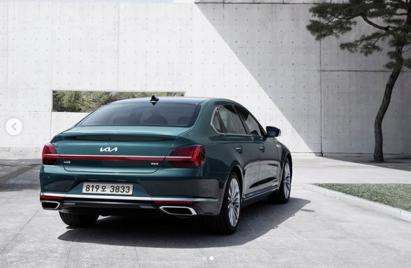 K9 페이스리프트 후면모습