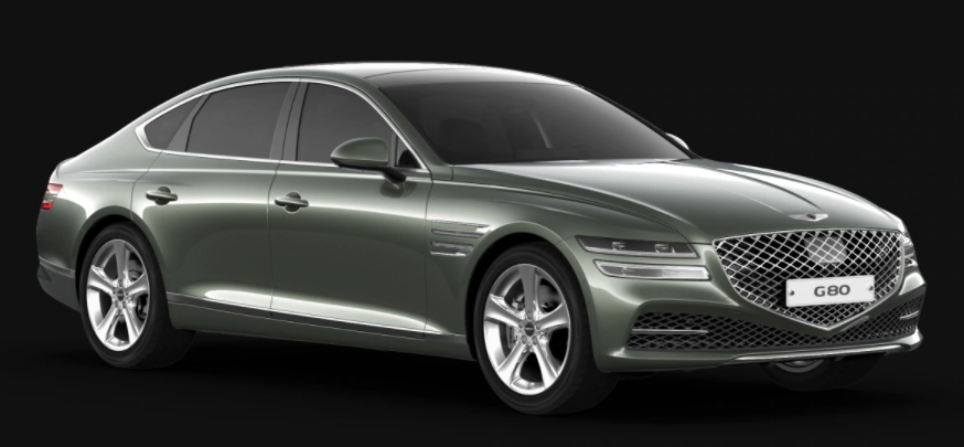 제네시스 g80 색상코드 핀도스 그린( 색상코드 :&nbsp; SRR)