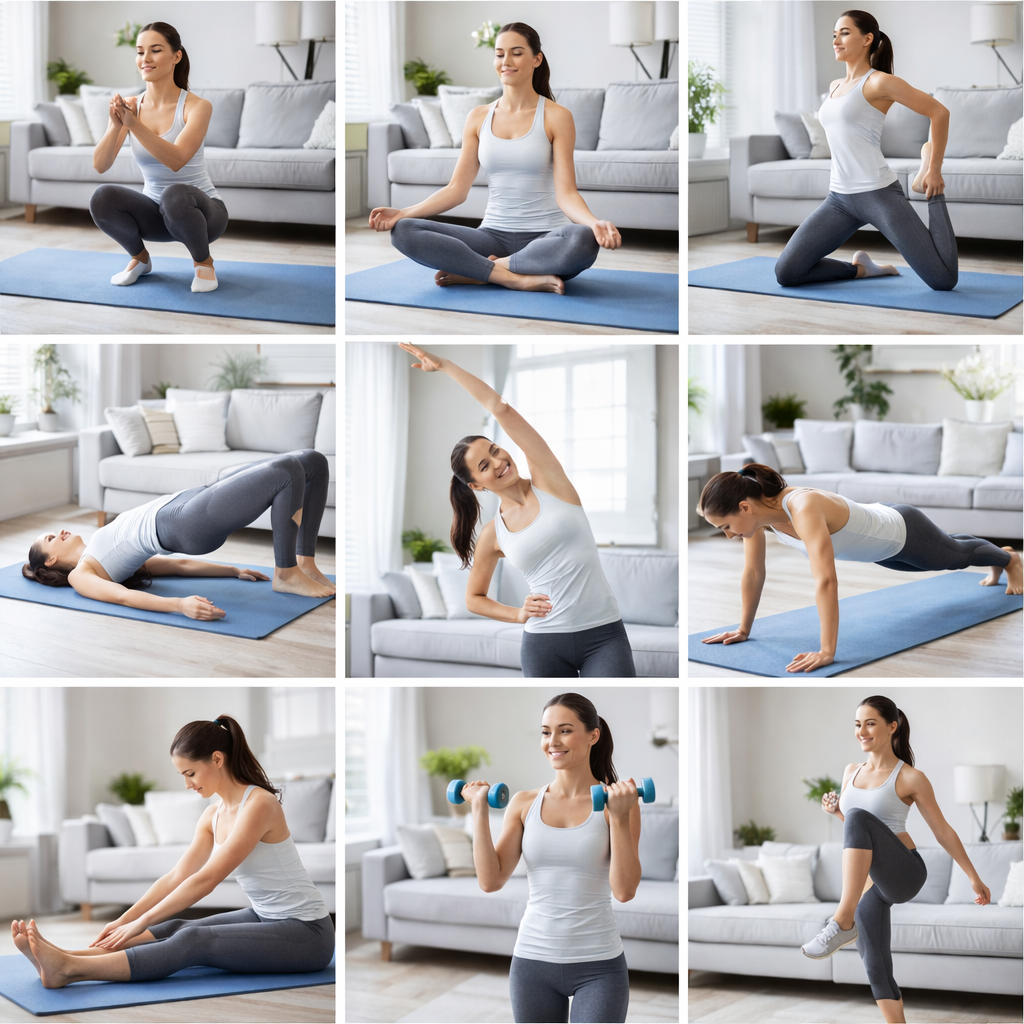 겨울 실내 운동