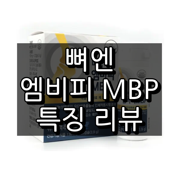 뼈엔 엠비피 MBP 대표 이미지