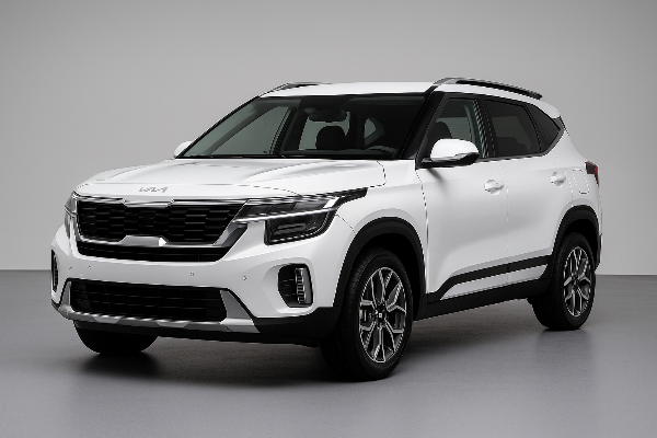 흰색 셀토스 이미지