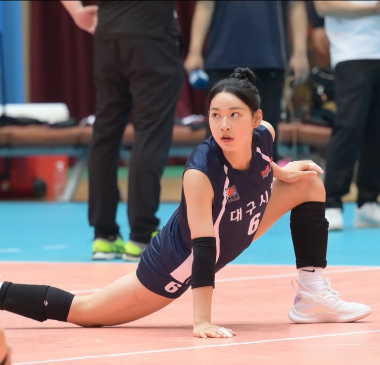 배구선수 이진. 사진= 유튜브 Must Have News 캡쳐