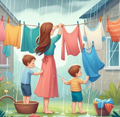 비오는 날 빨래 쉰 냄새 제거 방법 습한 날 장마철 꿉꿉한냄새