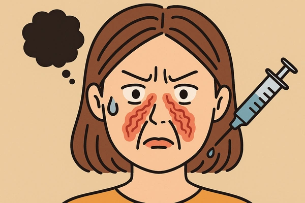 팔자주름 필러 부작용 후기 모음3