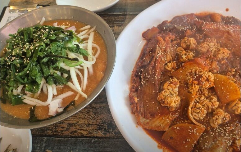 오늘N식규멘터리 가오리찜