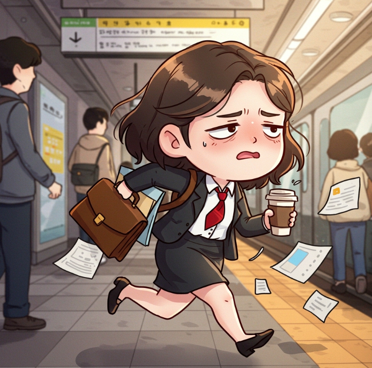 나 진짜 시간 없어 죽겠는데.