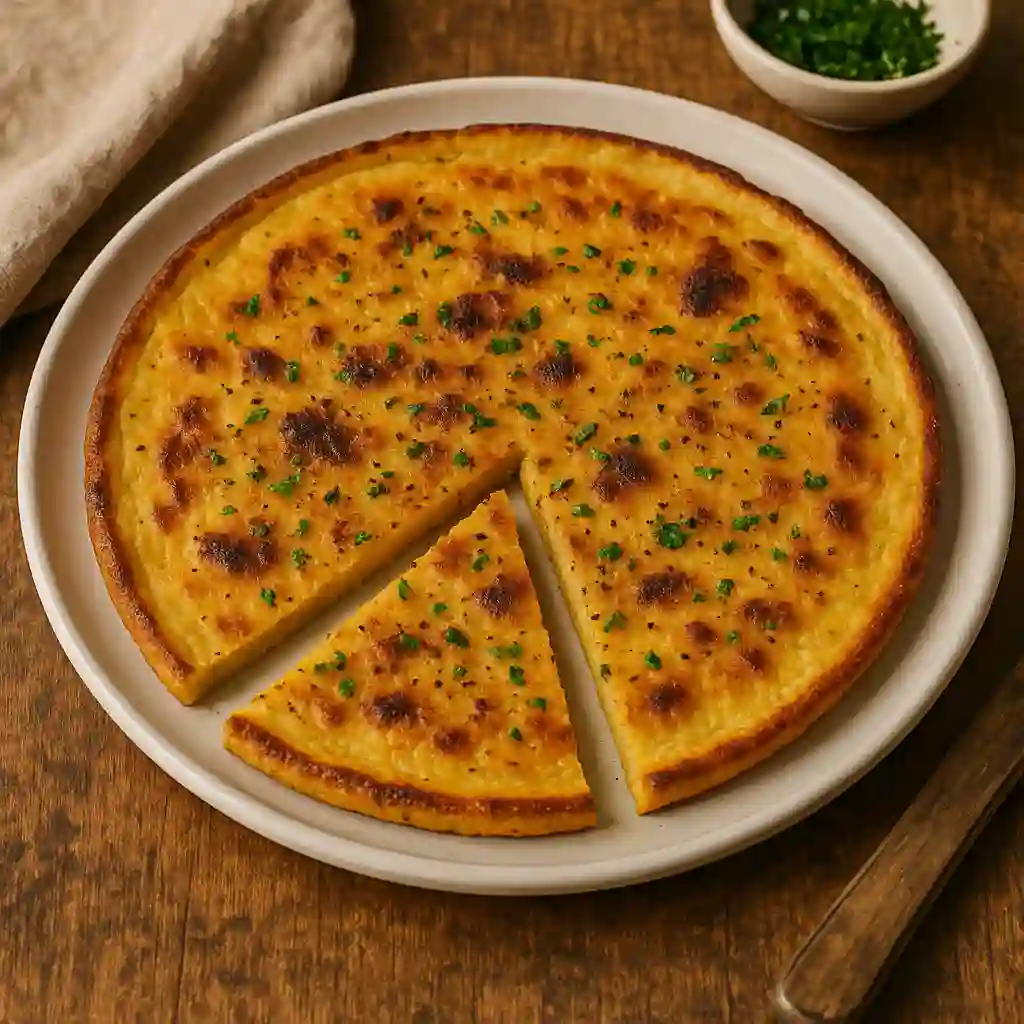 프랑스식 병아리콩 팬케이크요리 소카 사진