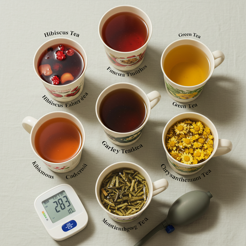 고혈압에 좋은 차, 이렇게 드세요!