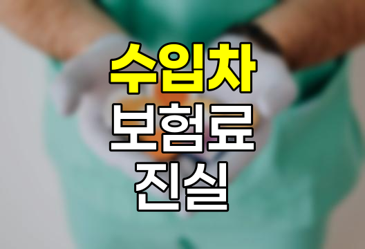 수입차 보험료의 숨겨진 진실