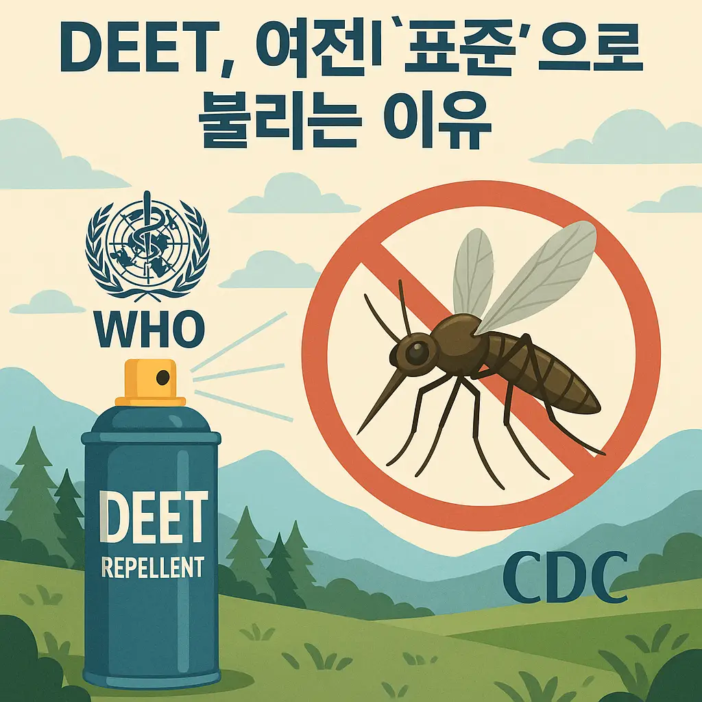 DEET, 여전히 ‘표준’으로 불리는 이유