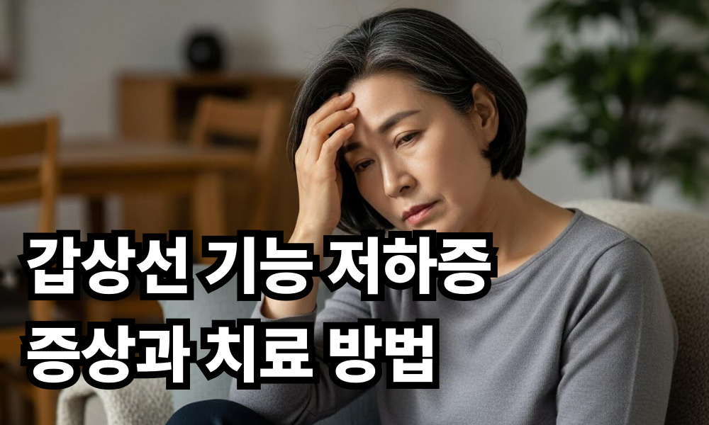 갑상선 기능 저하증 사진 1