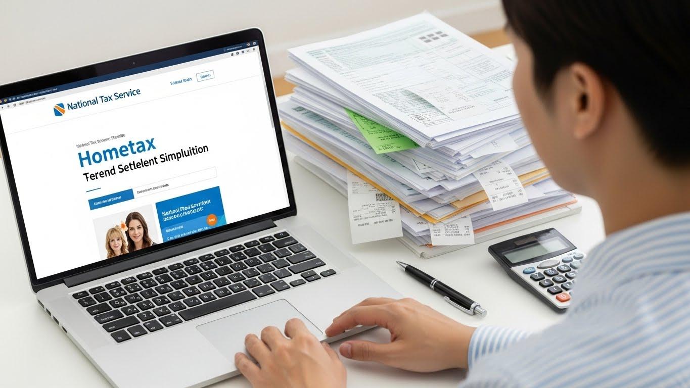 국세청홈텍스 연말정산간소화