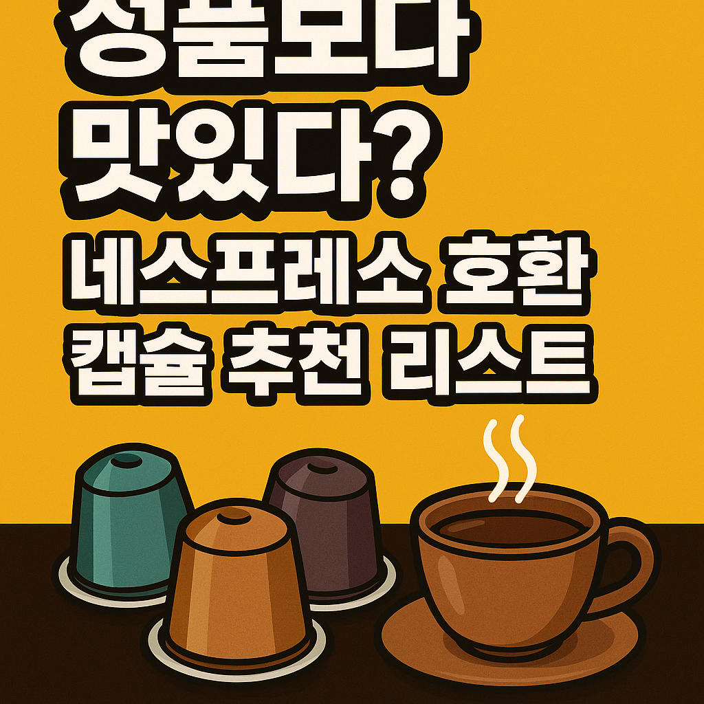 네스프레소 호환 캡슐