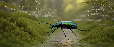 길앞잡이의 빠른 속도, 어떤 구조와 생존 전략에서 비롯될까?