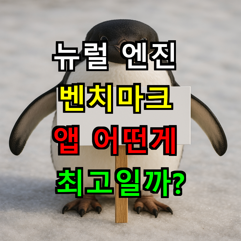 뉴럴 엔진 벤치마크 앱 어떤게 최고일까? AI 성능 측정 완벽가이드