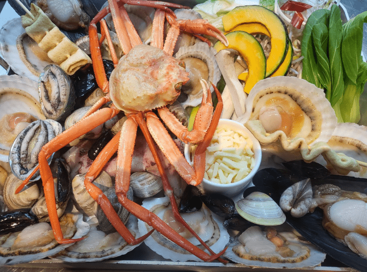 동명동 맛집 &quot;바다다조개다 앤 팝쿠아&quot; 음식