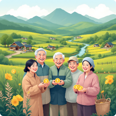 청양군 농어촌 기본소득 이미지