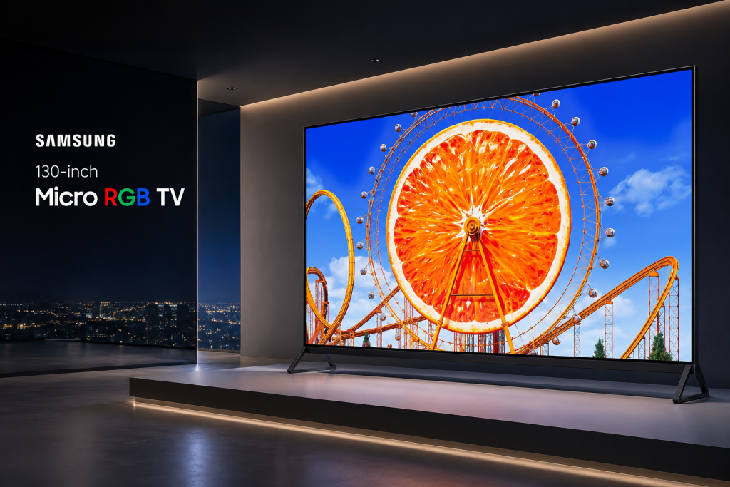 Samsung 130inch Micro RGB TV