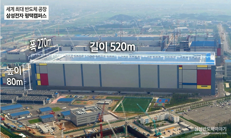 삼성전자 평택캠퍼스 사진
