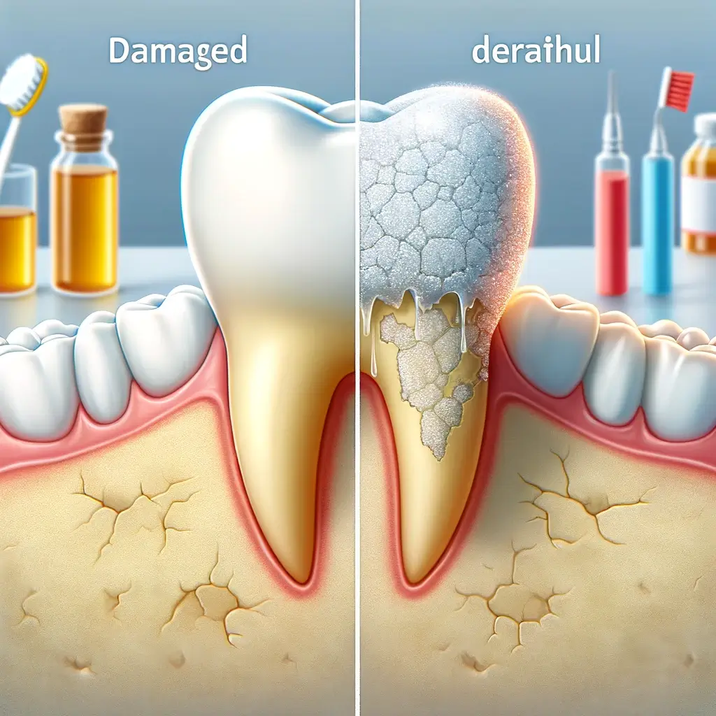 부작용 1: 치아 손상
