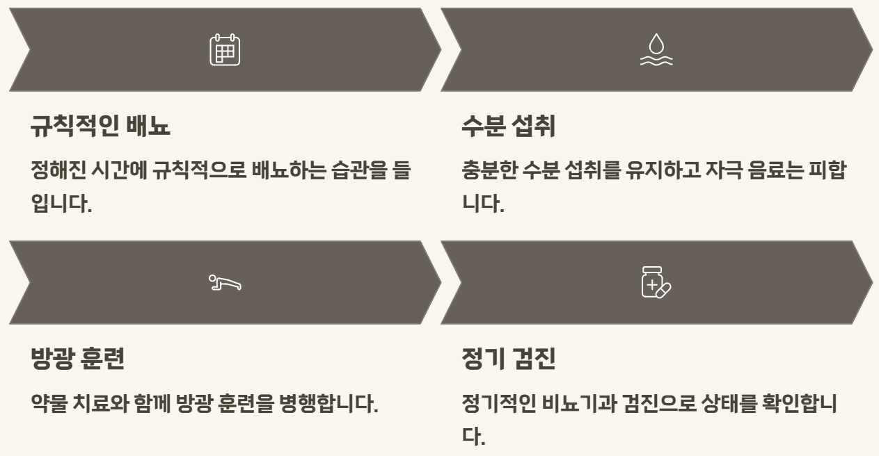신경인성 방광 질환 원인