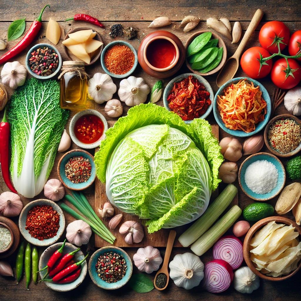 김장김치 40kg 양념 비율