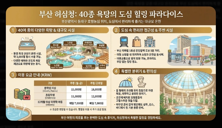 전국 온천 여행지 베스트 10 완벽 가이드