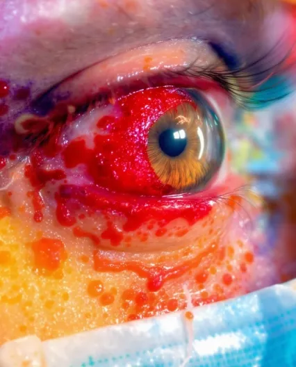 결막염과 헷갈리기 쉬운 안질환 - 공막염 이미지