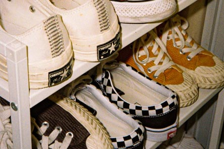 커피찌꺼기-신발장악취제거