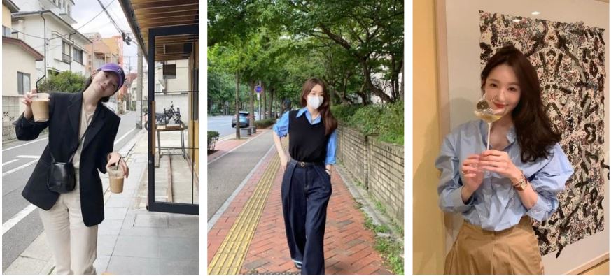 강민경 사복 패션