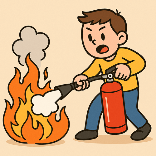 [가상의 시나리오] 만약 우리 집에 불이 났다면?