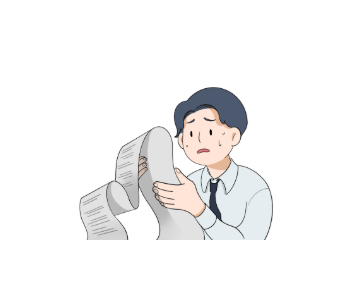 세금계산 하는 사장님