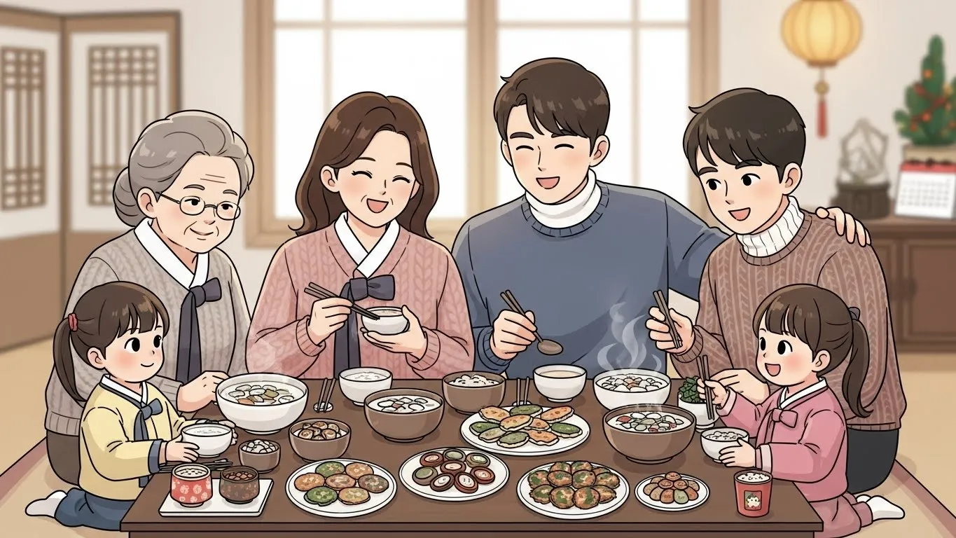 가족에게 전하는 신년 인사