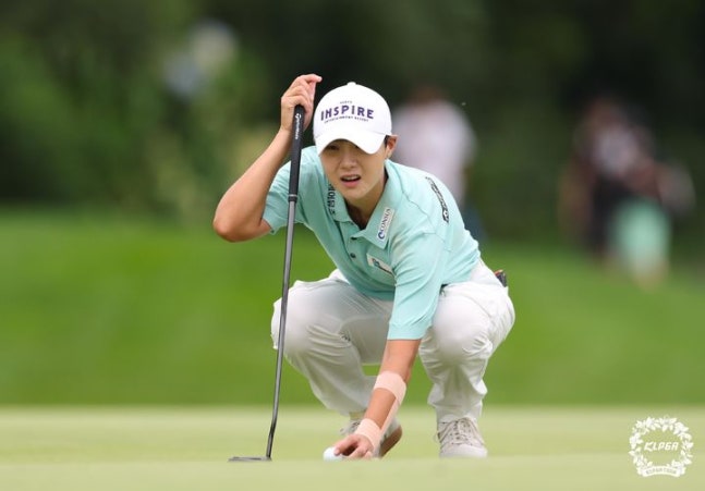 고지원 고지우 KLPGA 자매우승 제주의딸 박희영 박주영 풀시드 윤이나 박성현 리더보드 실시간순위 삼다수배순위