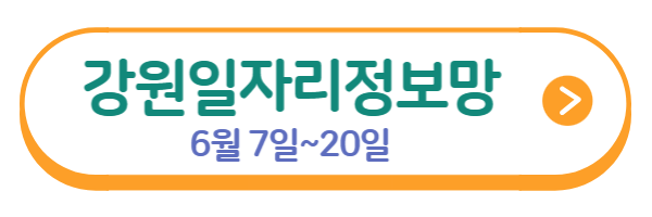 강원 청년 취업 준비 쿠폰 일자리 정보망